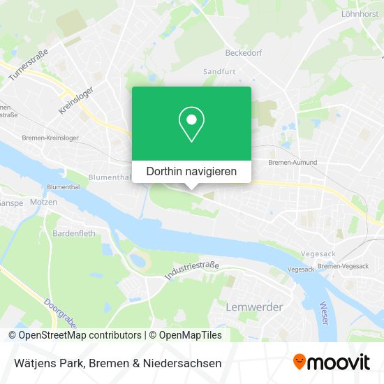 Wätjens Park Karte