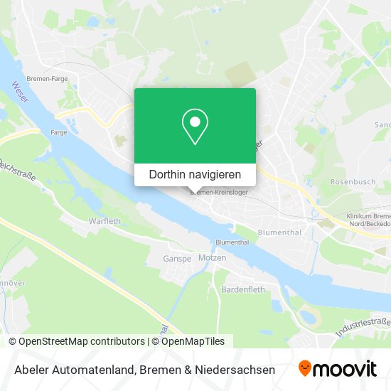 Abeler Automatenland Karte