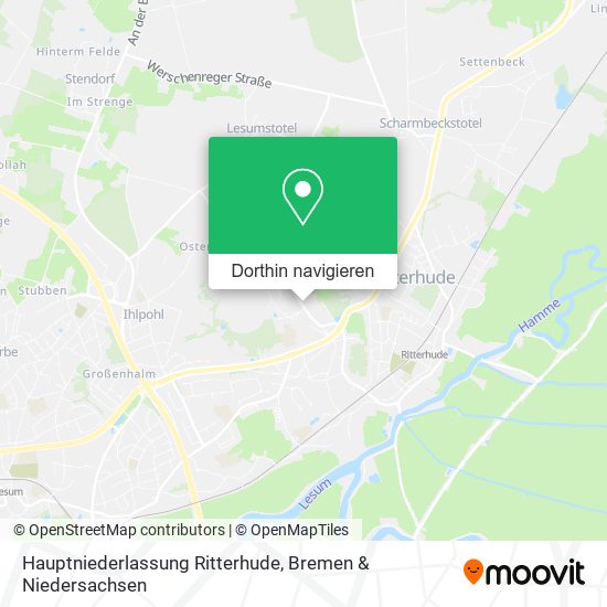 Hauptniederlassung Ritterhude Karte
