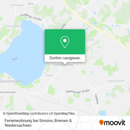 Ferienwohnung bei Simons Karte