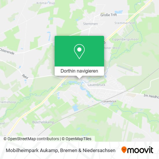 Mobilheimpark Aukamp Karte