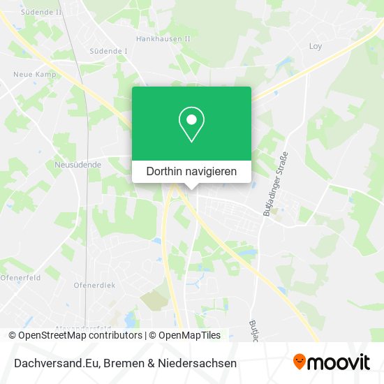 Dachversand.Eu Karte