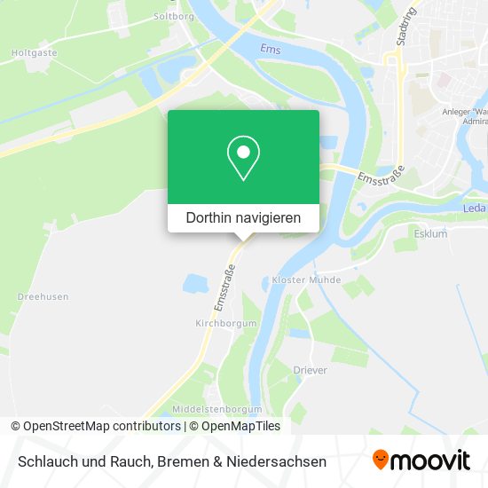 Schlauch und Rauch Karte