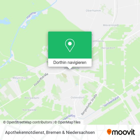 Apothekennotdienst Karte