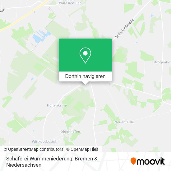 Schäferei Wümmeniederung Karte