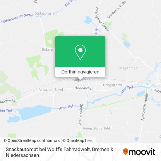 Snackautomat bei Wolff's Fahrradwelt Karte