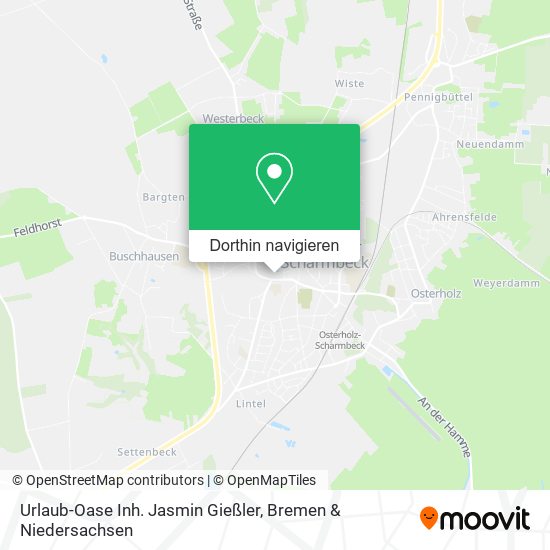 Urlaub-Oase Inh. Jasmin Gießler Karte
