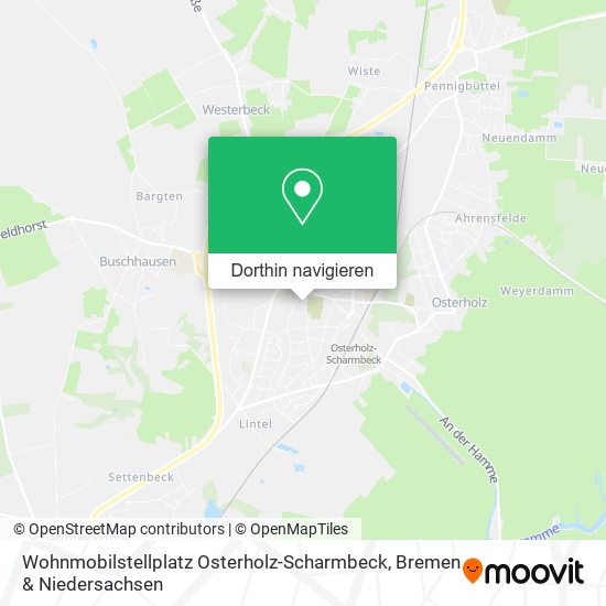 Wohnmobilstellplatz Osterholz-Scharmbeck Karte