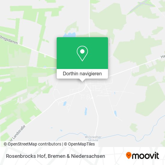 Rosenbrocks Hof Karte