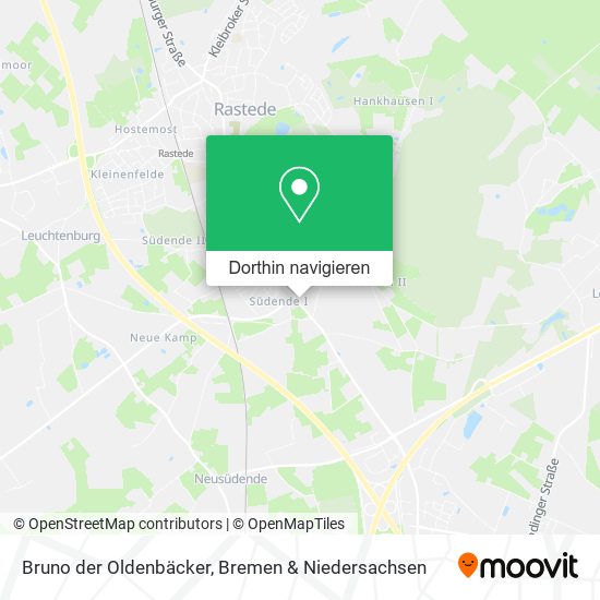 Bruno der Oldenbäcker Karte