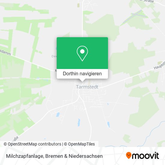 Milchzapfanlage Karte
