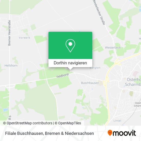 Filiale Buschhausen Karte