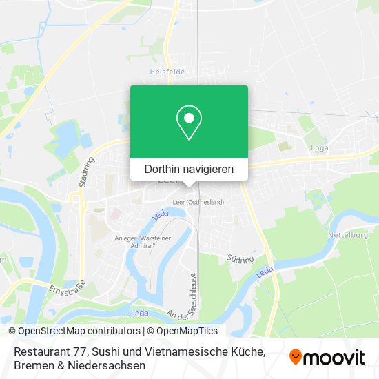 Restaurant 77, Sushi und Vietnamesische Küche Karte