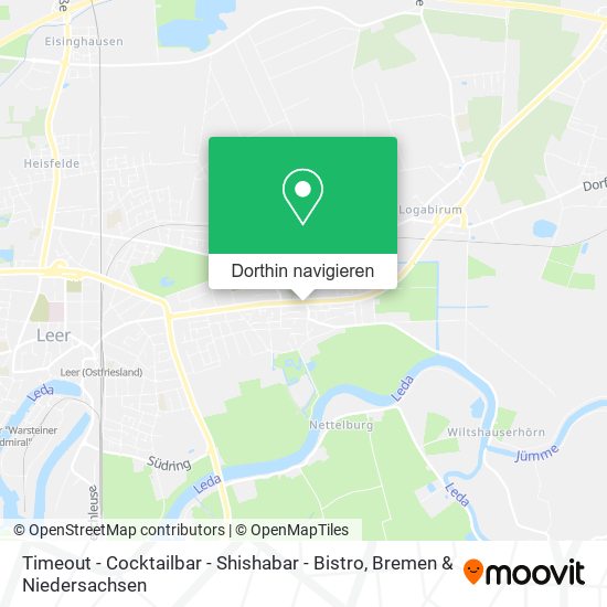 Timeout - Cocktailbar - Shishabar - Bistro Karte