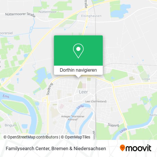 Familysearch Center Karte