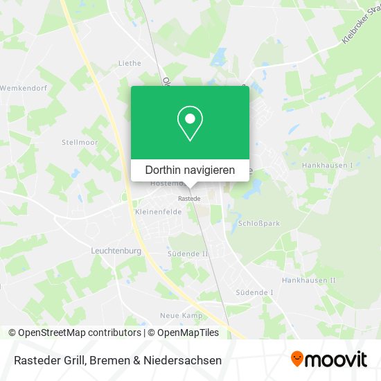 Rasteder Grill Karte