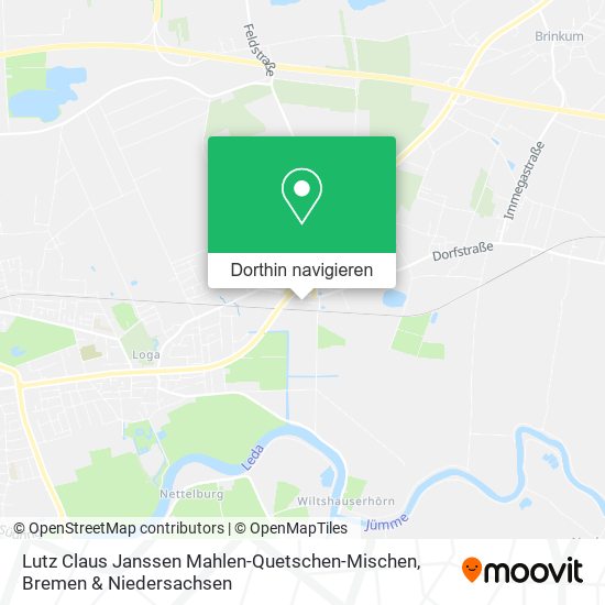 Lutz Claus Janssen Mahlen-Quetschen-Mischen Karte