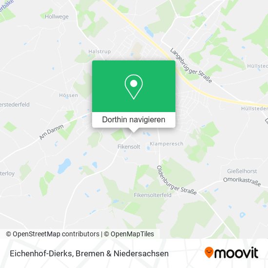 Eichenhof-Dierks Karte