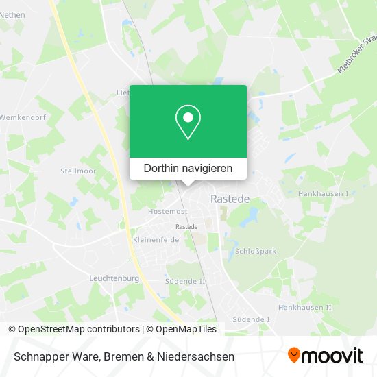 Schnapper Ware Karte