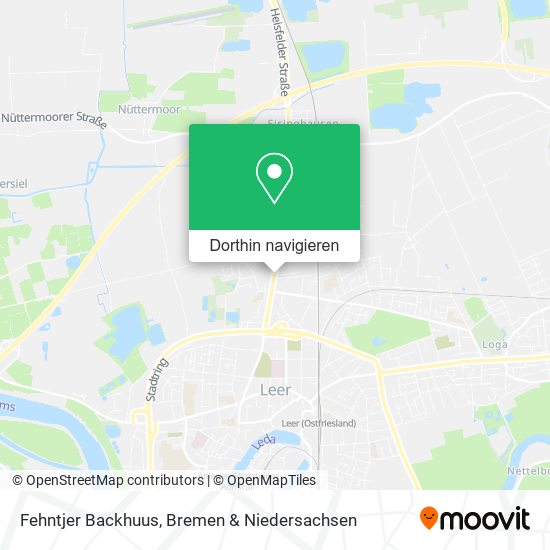 Fehntjer Backhuus Karte