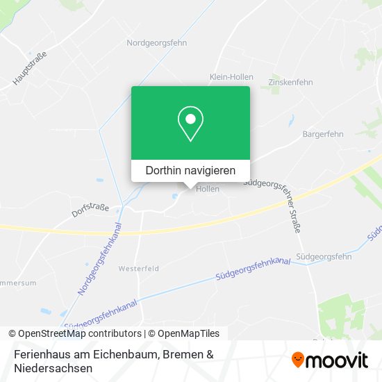 Ferienhaus am Eichenbaum Karte