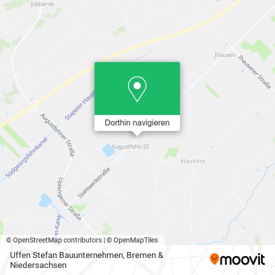 Uffen Stefan Bauunternehmen Karte