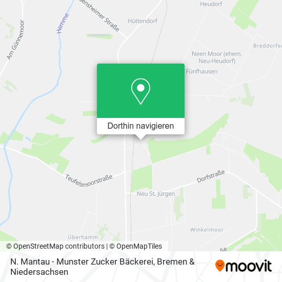 N. Mantau - Munster Zucker Bäckerei Karte