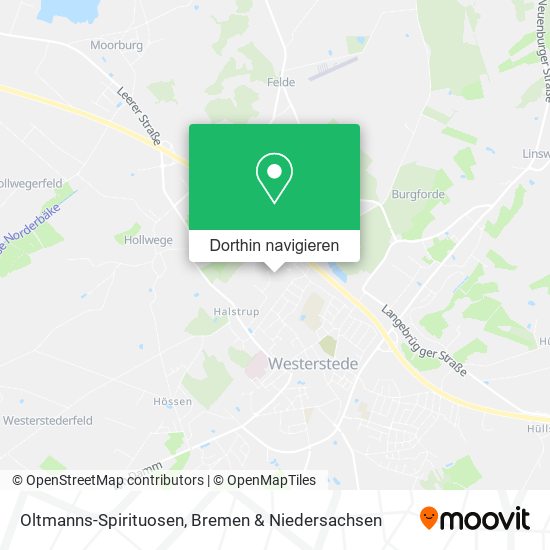 Oltmanns-Spirituosen Karte