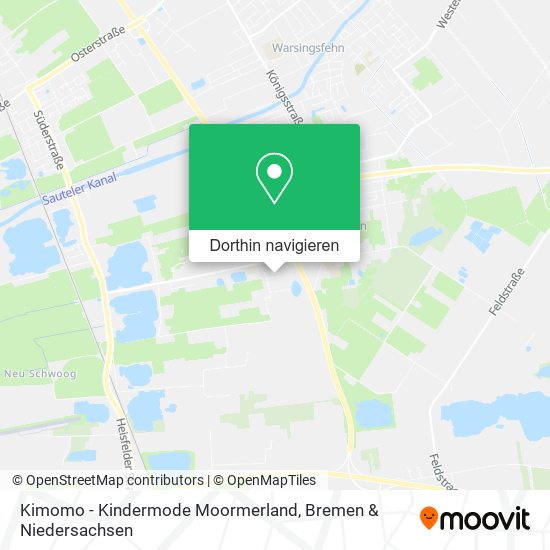Kimomo - Kindermode Moormerland Karte