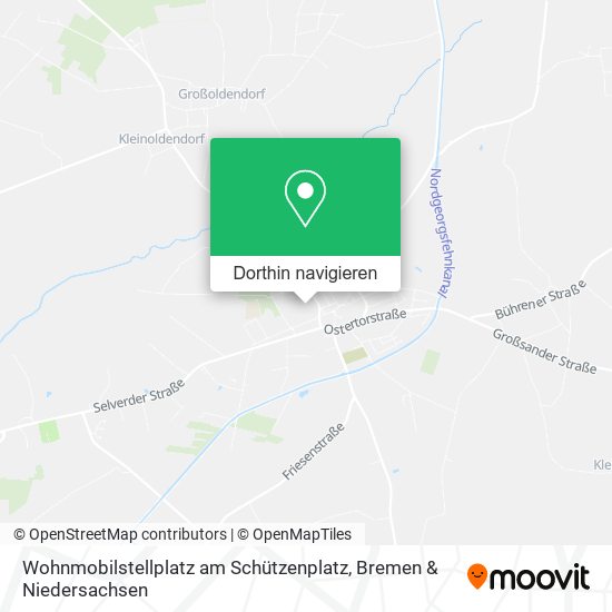 Wohnmobilstellplatz am Schützenplatz Karte