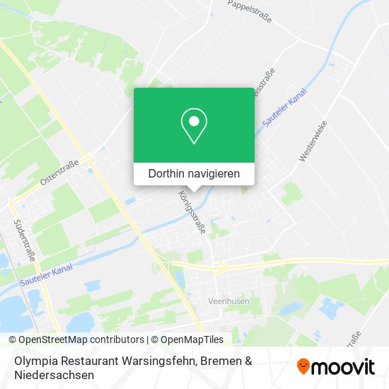 Olympia Restaurant Warsingsfehn Karte