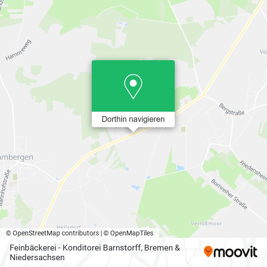 Feinbäckerei - Konditorei Barnstorff Karte