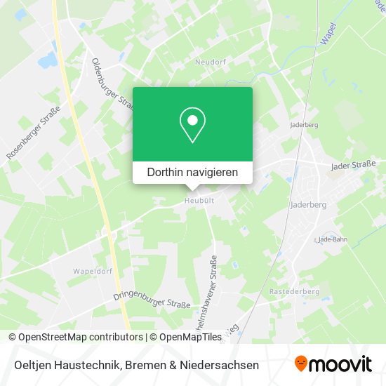 Oeltjen Haustechnik Karte