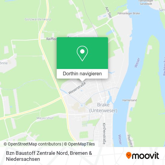 Bzn Baustoff Zentrale Nord Karte
