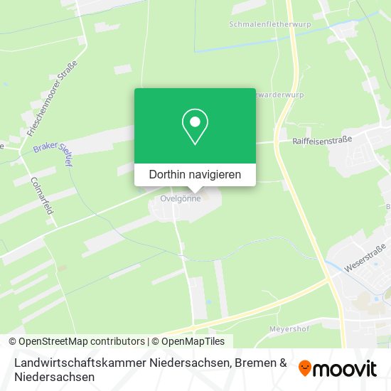Landwirtschaftskammer Niedersachsen Karte