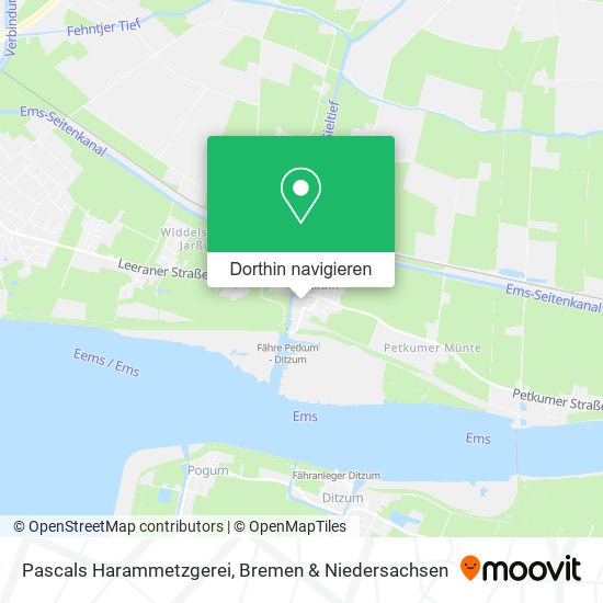 Pascals Harammetzgerei Karte