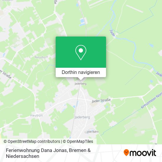 Ferienwohnung Dana Jonas Karte