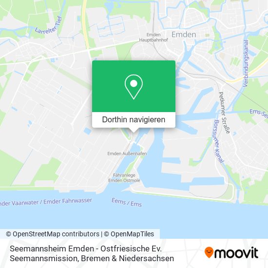 Seemannsheim Emden - Ostfriesische Ev. Seemannsmission Karte