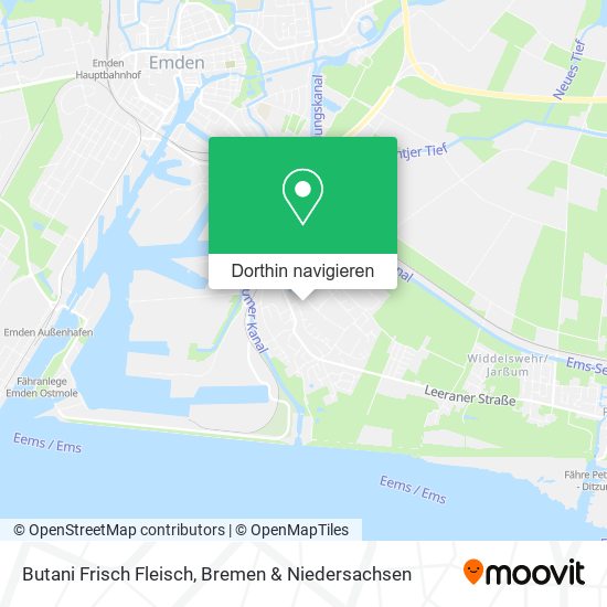 Butani Frisch Fleisch Karte