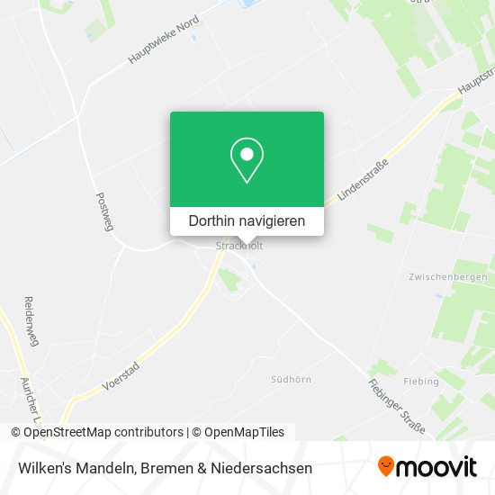 Wilken's Mandeln Karte