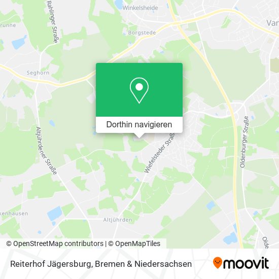 Reiterhof Jägersburg Karte