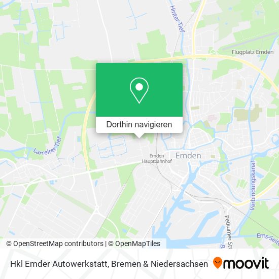 Hkl Emder Autowerkstatt Karte