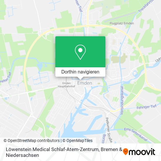 Löwenstein Medical Schlaf-Atem-Zentrum Karte