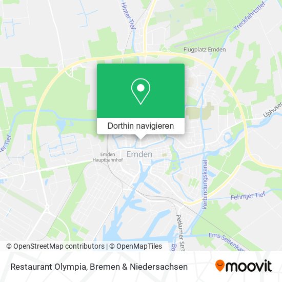 Restaurant Olympia Karte