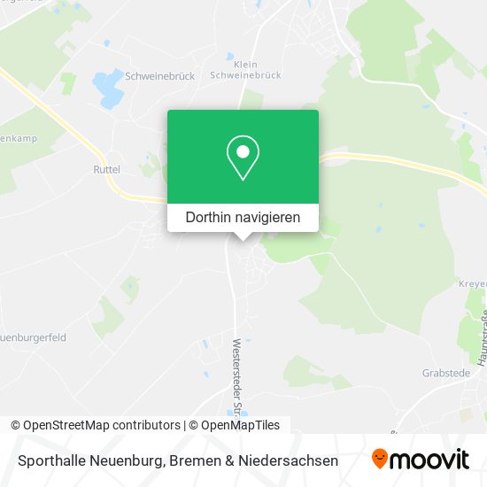 Sporthalle Neuenburg Karte