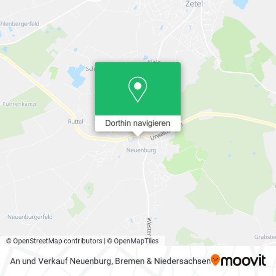 An und Verkauf Neuenburg Karte