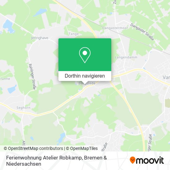 Ferienwohnung Atelier Robkamp Karte