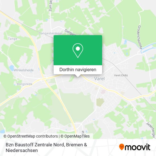 Bzn Baustoff Zentrale Nord Karte