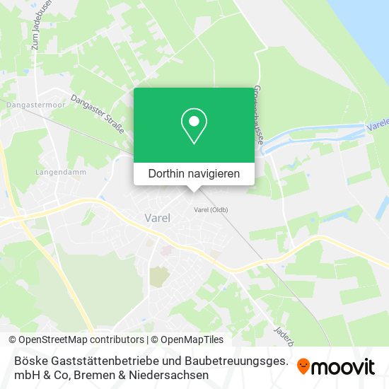 Böske Gaststättenbetriebe und Baubetreuungsges. mbH & Co Karte