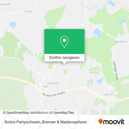 Bolzis Partyschwein Karte
